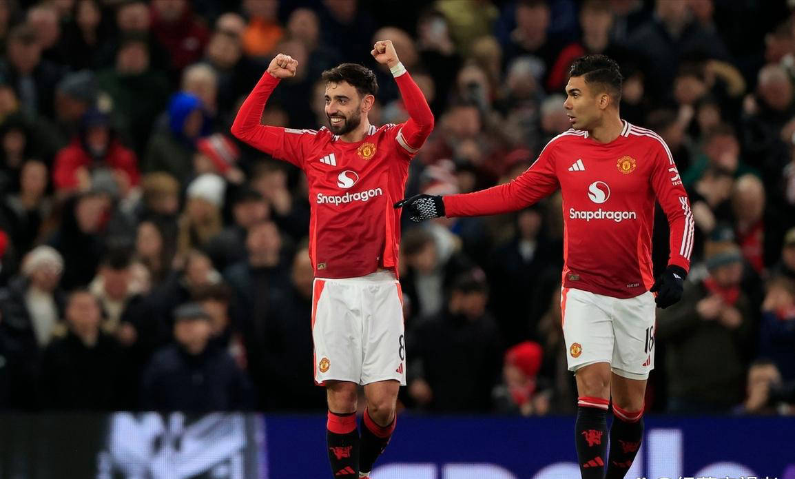 曼联轻取法国，布鲁诺打破历史纪录